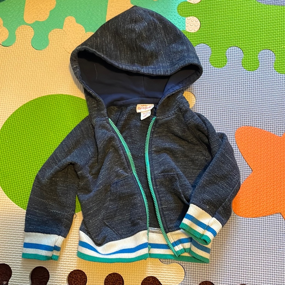 Zip up sweatshirt